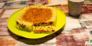 Beitragsbild des Blogbeitrags Rosinen-Kuchen aus dem MicroPro Grill