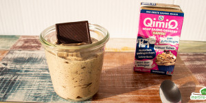 Beitragsbild des Blogbeitrags Schoko-Baileys-Creme mit QimiQ Whip Kaffee