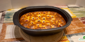 Beitragsbild des Blogbeitrags Süßer Reisauflauf mit Brombeeren – herrlich!
