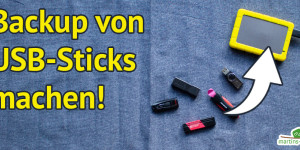 Beitragsbild des Blogbeitrags USB-Stick Backups machen mit EaseUS Backup