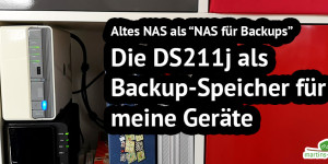 Beitragsbild des Blogbeitrags Synology DiskStation als Backup-Speicher