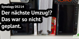 Beitragsbild des Blogbeitrags Synology DS214 – Umzug meiner AudioStation