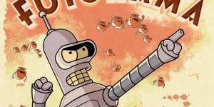Beitragsbild des Blogbeitrags Game of Drones: Futurama kommt aufs Smartphone