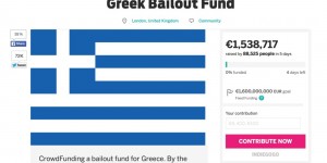 Beitragsbild des Blogbeitrags Crowdfunding für Griechenland: User auf Rettungsmission 