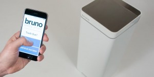Beitragsbild des Blogbeitrags „Bruno“: Der erste smarte Mülleimer der Welt ist da 