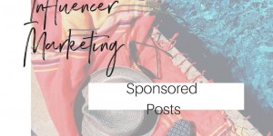 Beitragsbild des Blogbeitrags Influencer / Blogger Zusammenarbeit – Sponsored Posts