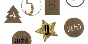 Beitragsbild des Blogbeitrags Die Top 11 Adventkalender + kostenlose Zahlen-Aufkleber zum Ausdrucken