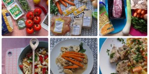 Beitragsbild des Blogbeitrags Rezept aus der Kochbox Marley Spoon: Gebratene Gnocchi mit roten Rüben und Speck – ein Test