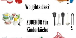 Beitragsbild des Blogbeitrags Zubehör für Kinderküchen