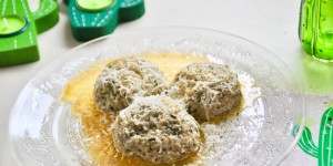 Beitragsbild des Blogbeitrags Mmmhhhhh… Bärlauch-Quark-Knödel
