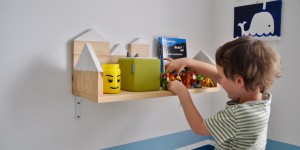 Beitragsbild des Blogbeitrags Kinderzimmer-Regal aus Häuschen mit Twercs von Vorwerk inkl Verlosung 