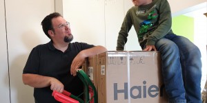 Beitragsbild des Blogbeitrags Liebe auf den ersten Blick: Haier Duo Dry HWD120