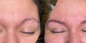 Beitragsbild des Blogbeitrags Microblading: Erfahrungen, Preis und Vorher-Nachher-Fotos 