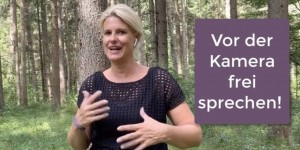 Beitragsbild des Blogbeitrags Vor der Kamera frei sprechen lernen – mit diesen 7 Tipps kannst du das auch!