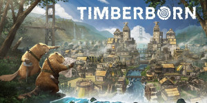 Beitragsbild des Blogbeitrags „Timberborn“ im Test: Ein Indie-Aufbauspiel mit Bibern