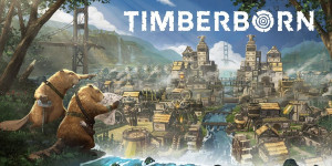 Beitragsbild des Blogbeitrags „Timberborn“ im Test: Ein Indie-Aufbauspiel mit Bibern 