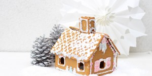 Beitragsbild des Blogbeitrags Winterliche Stimmung mit einem Pepparkaka Lebkuchen Hus von IKEA