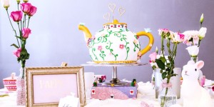 Beitragsbild des Blogbeitrags Mit Alice im Wunderland eine phantastische Teeparty feiern 