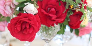 Beitragsbild des Blogbeitrags Zwei Jubeltage auf einen Streich in einem Meer von Blumen 