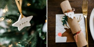 Beitragsbild des Blogbeitrags Basteln mit Kindern: DIY Geschenksanhänger mit Gold-Buchstaben aus Fimo