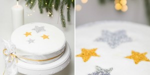 Beitragsbild des Blogbeitrags Sternen-Torte zu Weihnachten mit Orangen-Buttercreme & Schokoladenganache 