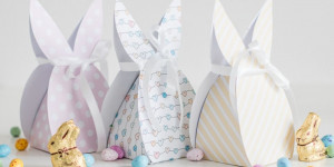 Beitragsbild des Blogbeitrags Last Minute DIY basteln: Osterkorb oder Geschenksverpackung mit kostenloser Druckvorlage