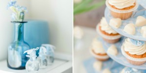 Beitragsbild des Blogbeitrags Warten bis das Baby endlich kommt – eine Babyparty in Blau 