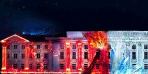 Beitragsbild des Blogbeitrags Lightshow Mount Magic in Innsbruck 