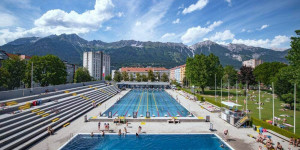Beitragsbild des Blogbeitrags Innsbruck startet in die Freibad-Saison 2022