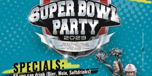 Beitragsbild des Blogbeitrags Super Bowl Party Innsbruck 2023 