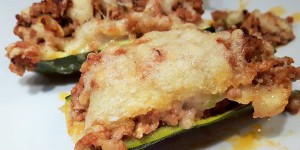 Beitragsbild des Blogbeitrags Zucchini-Schiffe