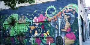 Beitragsbild des Blogbeitrags Grey days, colored walls: Street Art in San Francisco