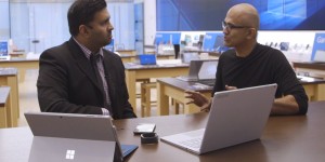 Beitragsbild des Blogbeitrags Microsoft CEO Satya Nadella: „The Job of the CEO is curating the culture that makes excellence happen“ 