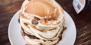 Beitragsbild des Blogbeitrags delicious vegan Pancakes 