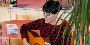 Beitragsbild des Blogbeitrags Mamaglück und Arbeitslust – Kerstin, die Kindergartenpädagogin