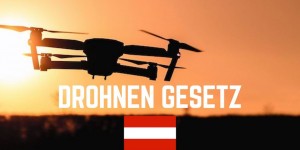 Beitragsbild des Blogbeitrags Gesetze und Rechtslage zu Drohnen in Österreich