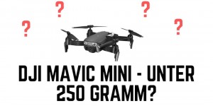 Beitragsbild des Blogbeitrags DJ Mavic Mini – Gerüchte und Spezifikationen 