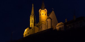 Beitragsbild des Blogbeitrags Wallfahrtskirche Maria Straßengel – Tag und Nacht 