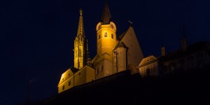 Beitragsbild des Blogbeitrags Wallfahrtskirche Maria Straßengel – Tag und Nacht
