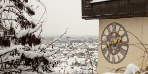 Beitragsbild des Blogbeitrags Graz im Schnee, Dezember 2014 