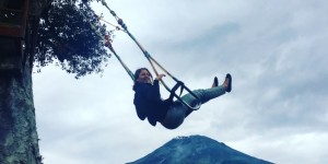 Beitragsbild des Blogbeitrags The swing at the end of the world is in Banos