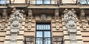 Beitragsbild des Blogbeitrags Art Noveau buildings of Riga