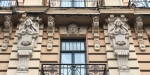 Beitragsbild des Blogbeitrags Art Noveau buildings of Riga 