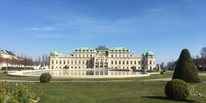 Beitragsbild des Blogbeitrags A spring walk in Vienna – Belvedere Palace 