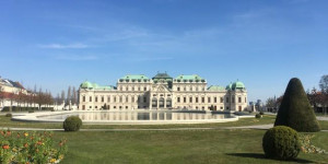 Beitragsbild des Blogbeitrags A spring walk in Vienna – Belvedere Palace