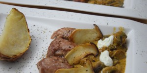 Beitragsbild des Blogbeitrags Schweinsmedaillons nach Jägerart