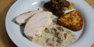 Beitragsbild des Blogbeitrags Dreieckpuffer mit Pute 