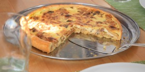 Beitragsbild des Blogbeitrags Neujahrs-Quiche 