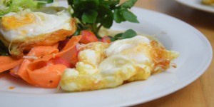 Beitragsbild des Blogbeitrags Frittierter Eiersalat 