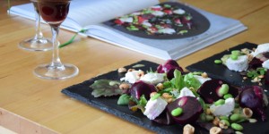 Beitragsbild des Blogbeitrags Rote Bete-Salat mit Rote-Bete-Margarita 